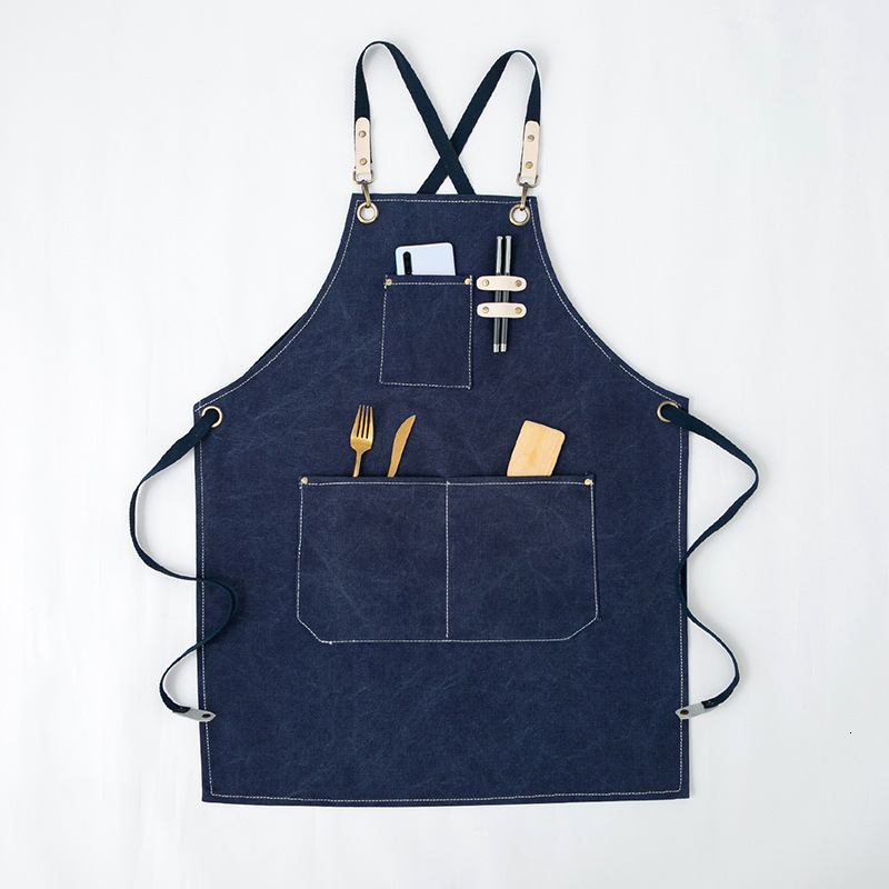 

canvas apron barista hairdrser florist rtaurant bar