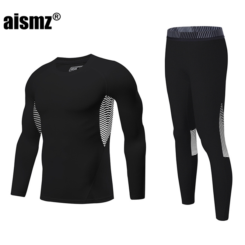 

Aismz Boy & Men First Layer Thermal Underwear Sport Suits Man Rashgard Compression Quick Drying Fitness Second Skin Long Johns 211109, Ua501 white pant