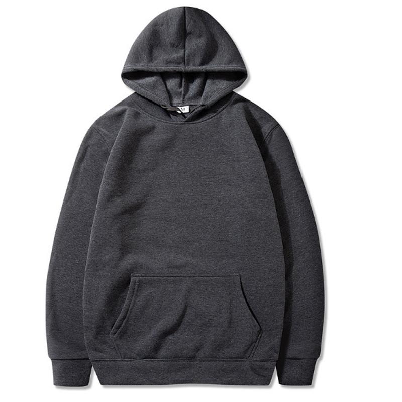 

Men' Hoodies & Sweatshirts Factory Unisex Long Sleeve String Hoodie Pullover Jersey Plus Size Sports Pockets Hooded Fleece, Black