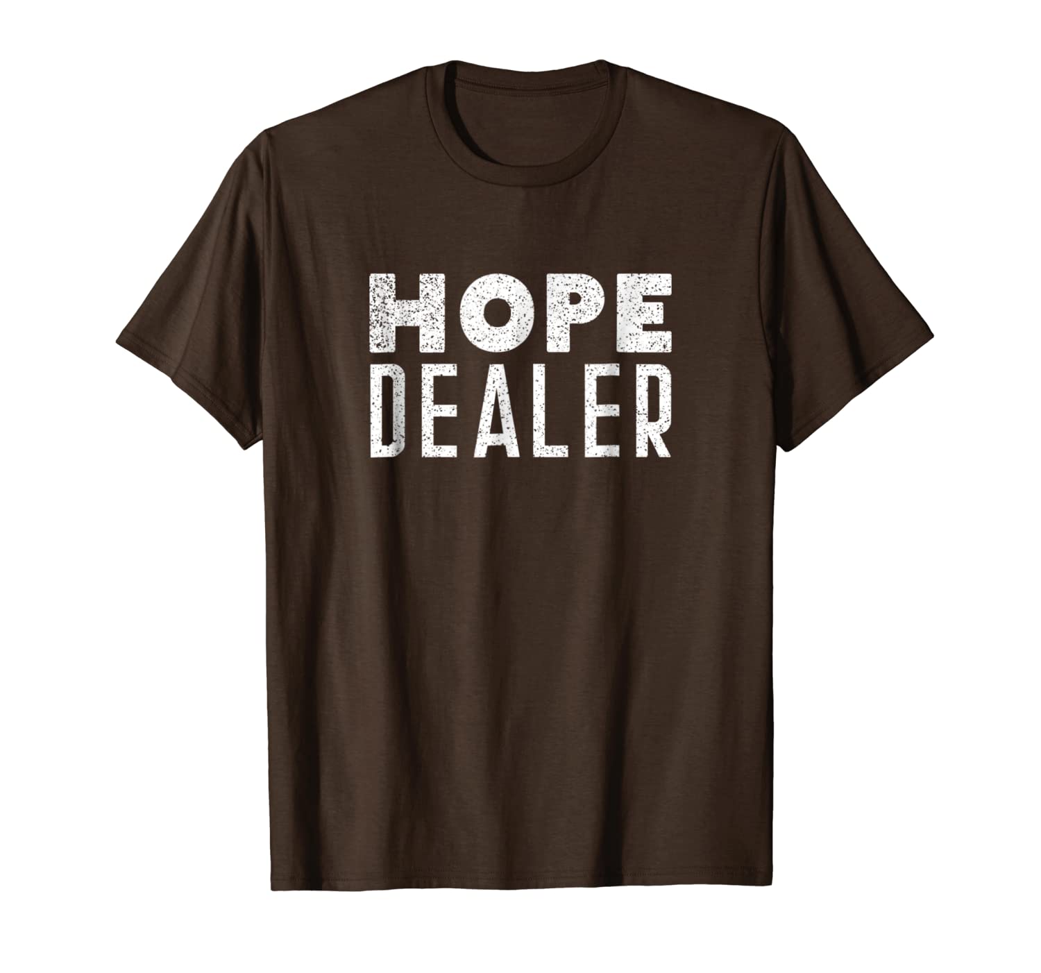 

hope dealer t-shirt, White;black