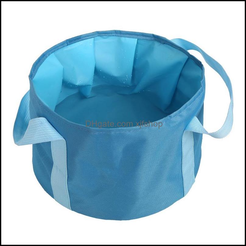 

Sports & Outdoorscollapsible Camping Bucket Portable Travel Folding Water Container Wash Basin Outdoor Bags Drop Delivery 2021 Ly2Ff, Red
