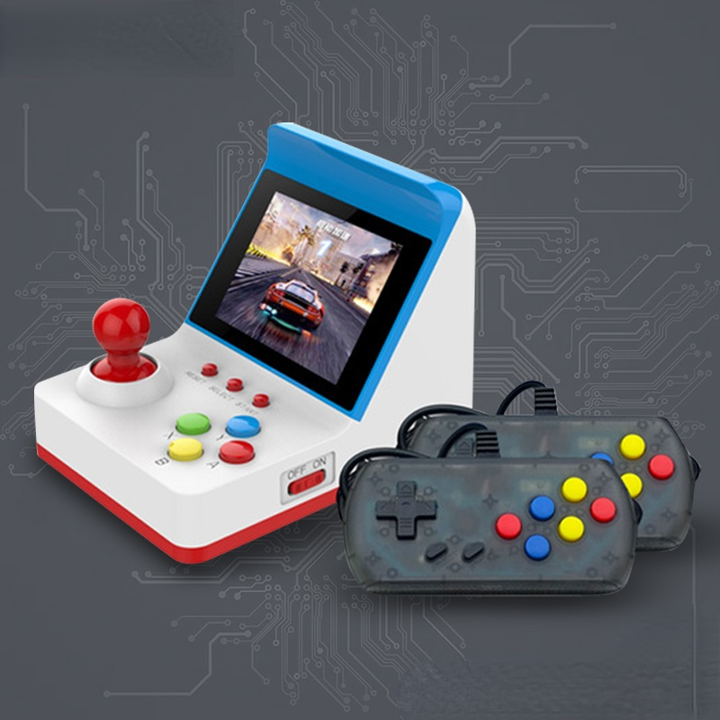 

RETROPIE A6 Arcade FC 8-Bit Video Game Console Cheap Children's Gift Toys Built-In 360 Retro Games Double Game Console