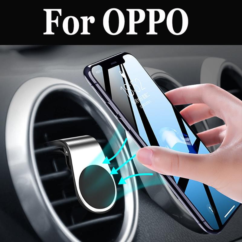 

Cell Phone Mounts & Holders Magnetic Magnet Car Holder Mount Stand Silver For OPPO R9s Plus F3 R11 R11s F5 R15 RX17 Neo A83 F7 AX7 A5 A3s