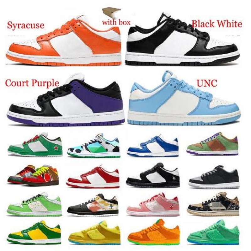 

Man footwear With Box low dunks chunky dunky outdoor shoes brazil shadow syracuse blue fury black cement skateboard men trainers sneakers, Color 48