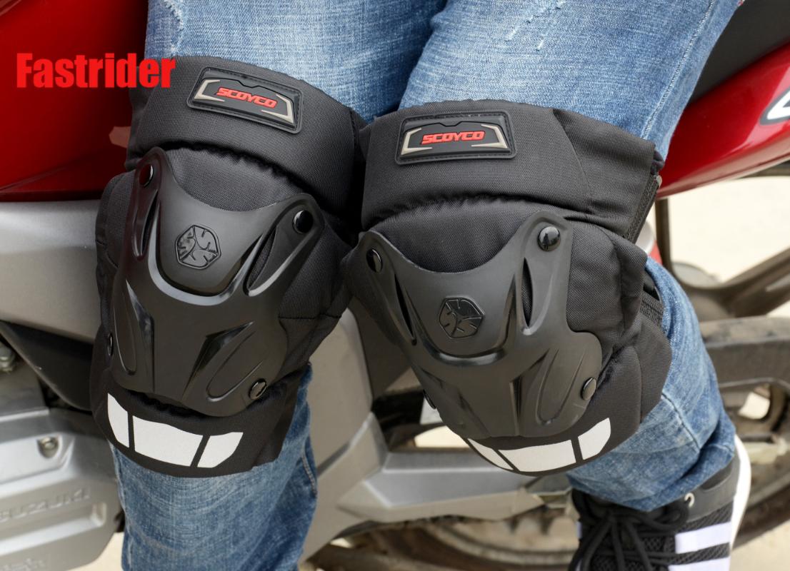 

Motorcycle Armor Scoyco Knee Protector Hight Quality Racing Anti-fall Pads Tactical Paintball Protective Gear Black