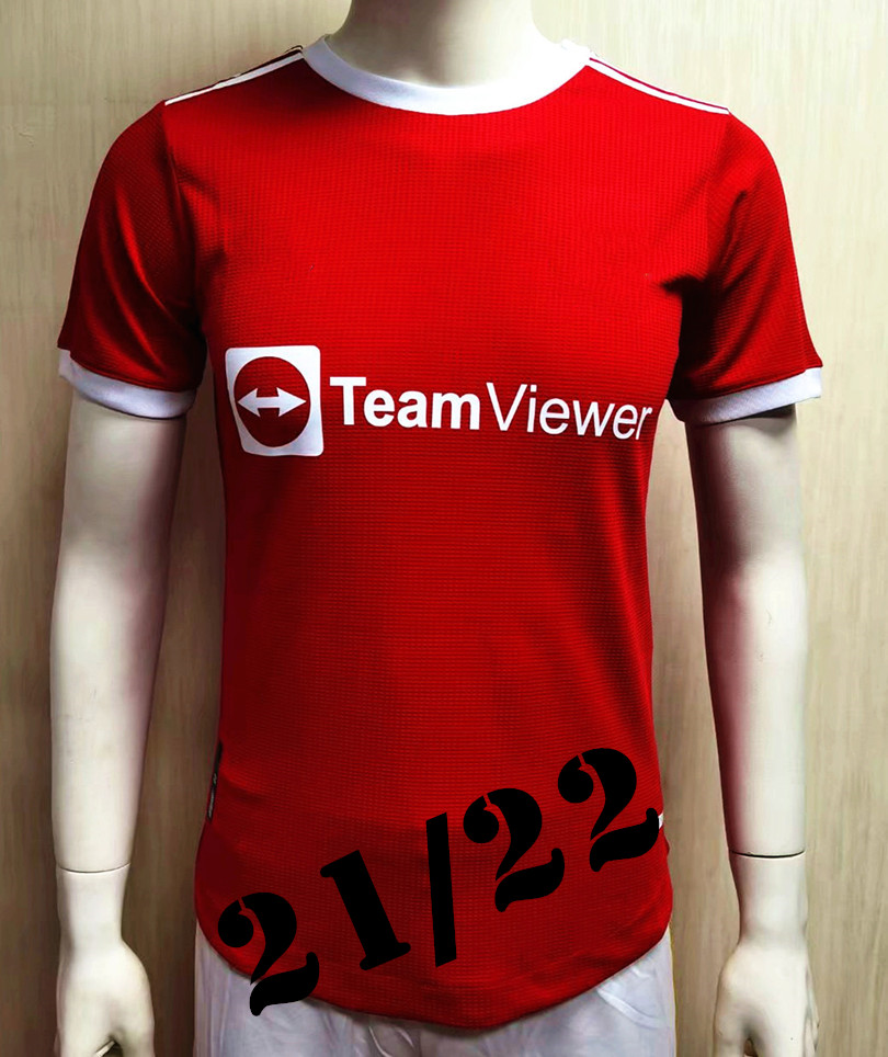 

Player Version 2021 2022 #6 POGBA Unit home red Soccer Jerseys 21 22 New season soccer Shirts 2019 football Uniforms On sale, Black;yellow