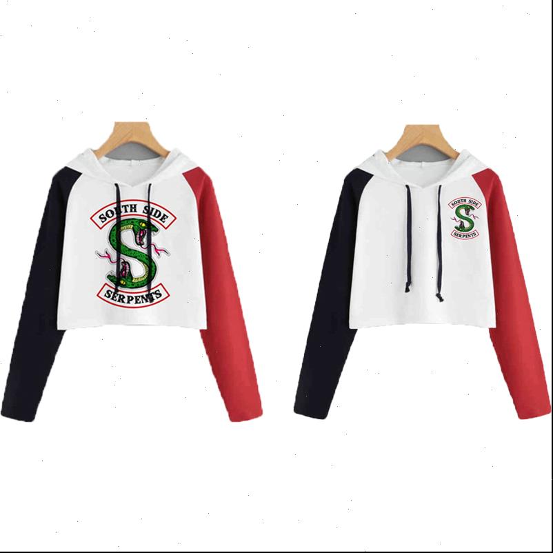 

kpop clothes south side women hoodie serpents riverdale girls southside archie andrews costume, Black