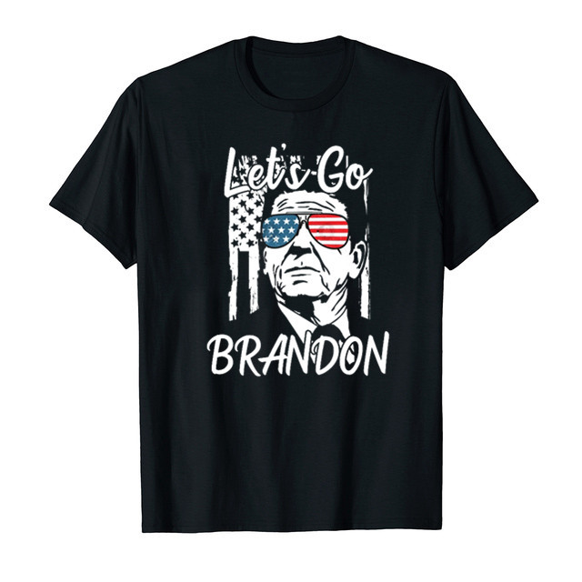 

Lets Go Brandon Printed Breathable Mens T Shirts Tees Apparel Clothing Polos Letter Crew Neck Plain Novelty Street Style Election Womens Regular Short Sleeve T-shirt, Style z