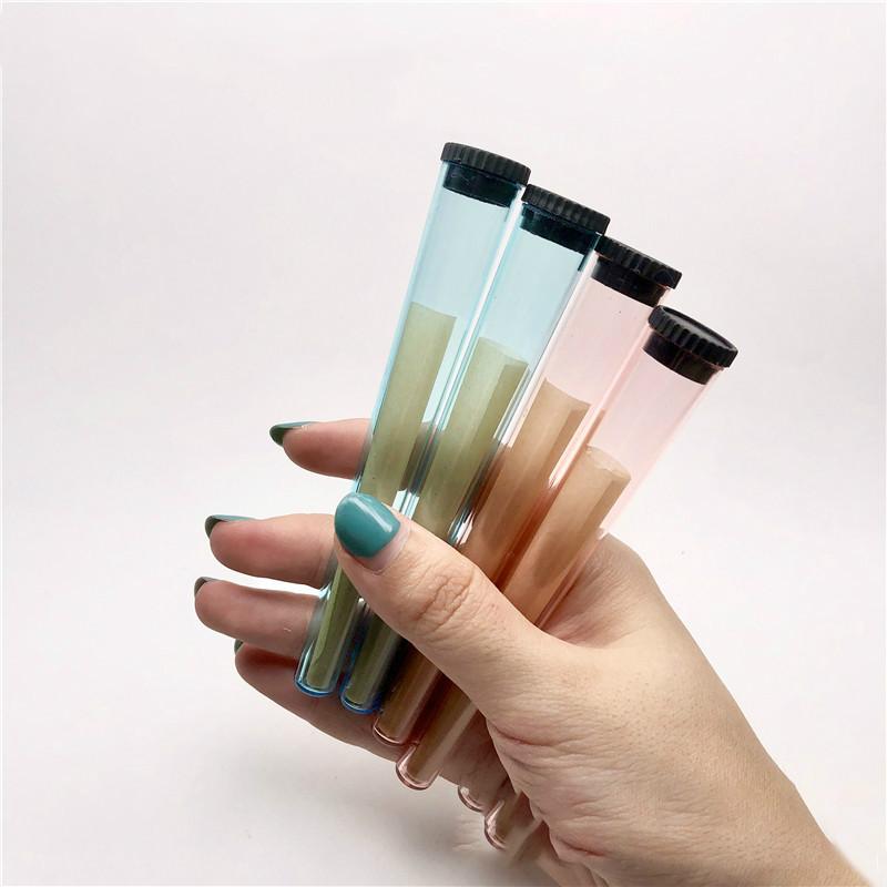 

Plastic Tobacco Box Smoking Accessories Transparent Cone Filler Cones Rolled Joint Holder Doob Tube Store Herb Pipe