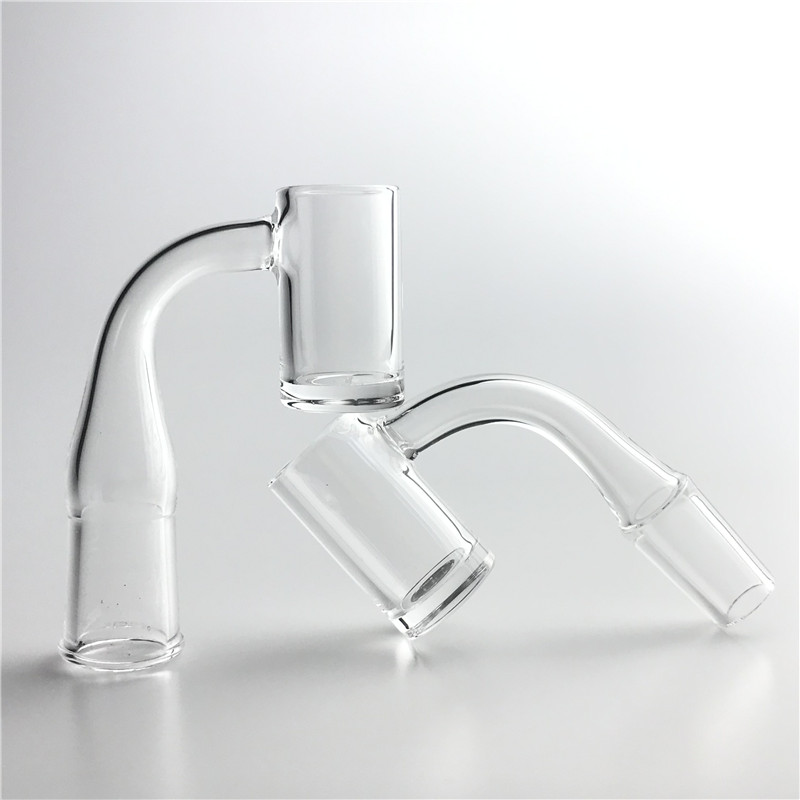

20mm 2mm Thick Quartz Banger Nail with Hookah 4mm Bottom 10mm 14mm 18mm Clear Joint Domeless Smoking Nails Water Pipes
