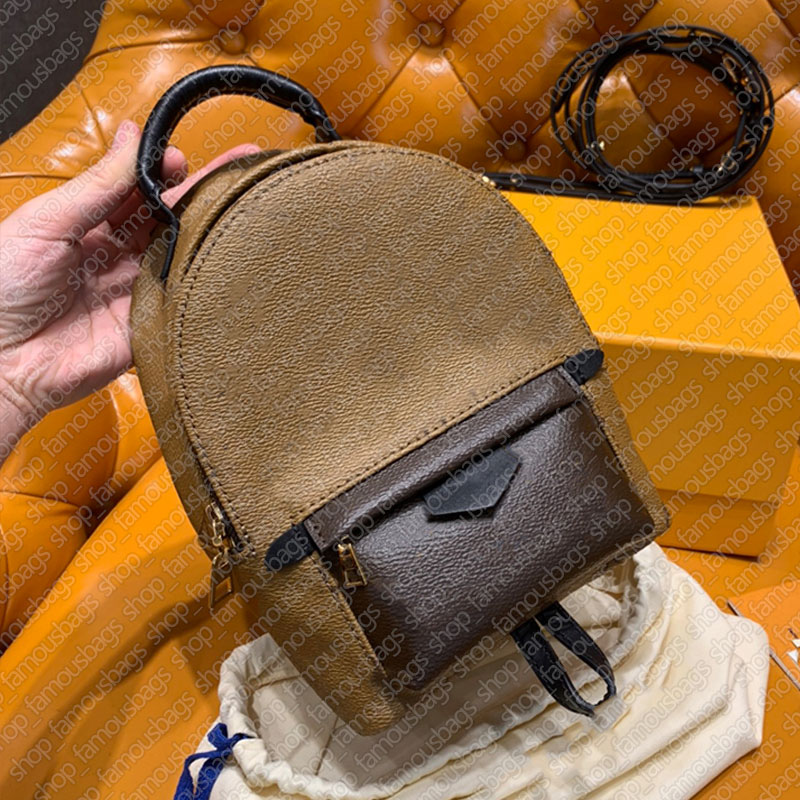 

Women Luxurys Designers Bags Luisvtton classic brown flower letters print monogramn top quality bag with Series Number Original Box PSprings mini backpack, Contact us