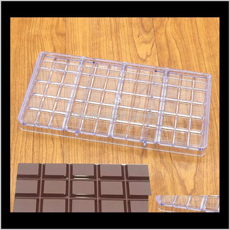 

Baking Moulds Bakeware Kitchen, Dining Home & Garden Drop Delivery 2021 Bar Maker Injection Hard Polycarbonate Chocolate Mold Pc Candy Mould
