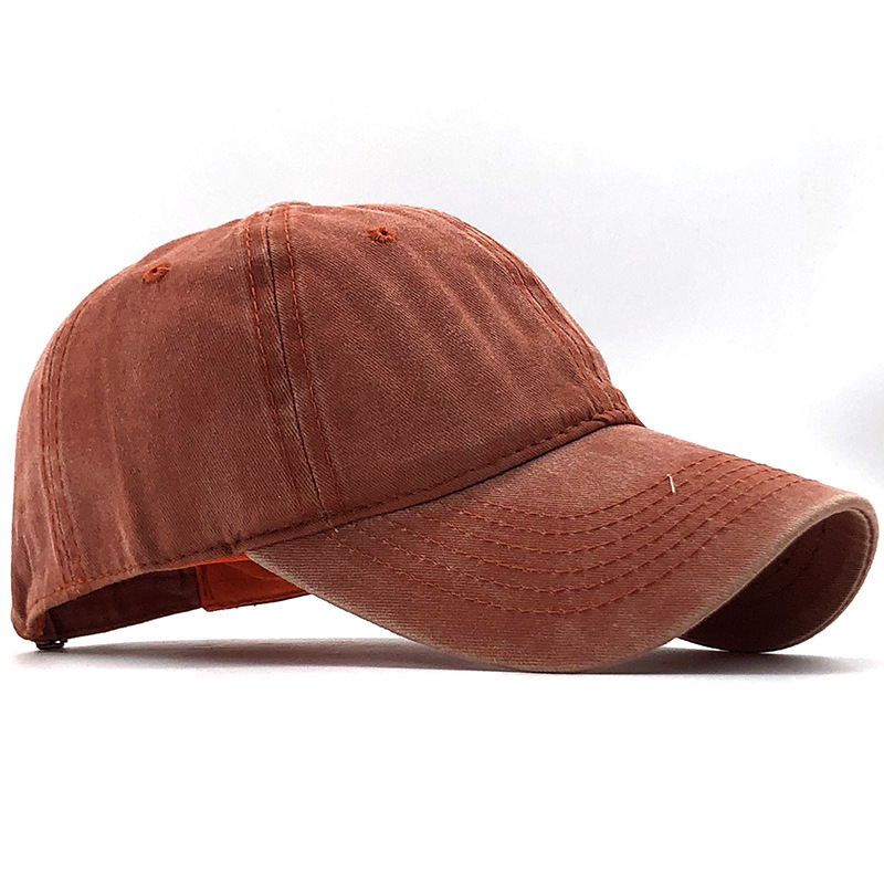 

Factory Direct Sales Light Board Baseball Cap Korean-Style Washed Cotton Distressed Sun Hat Outdoor Amazon Peaked, Yellow