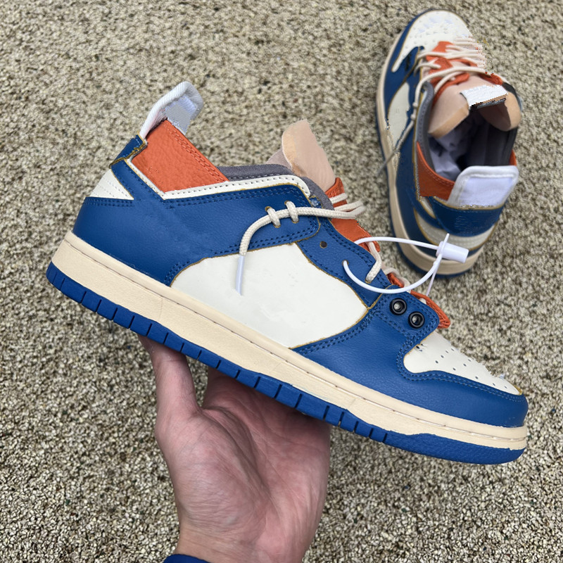 

Low Dunkky Pro Running Shoe for Men Sneaker Mens Skates Sneakers Beige Blue Womens Sports Shoes Women Skateboarding Trainers B06817-900, As photo shows