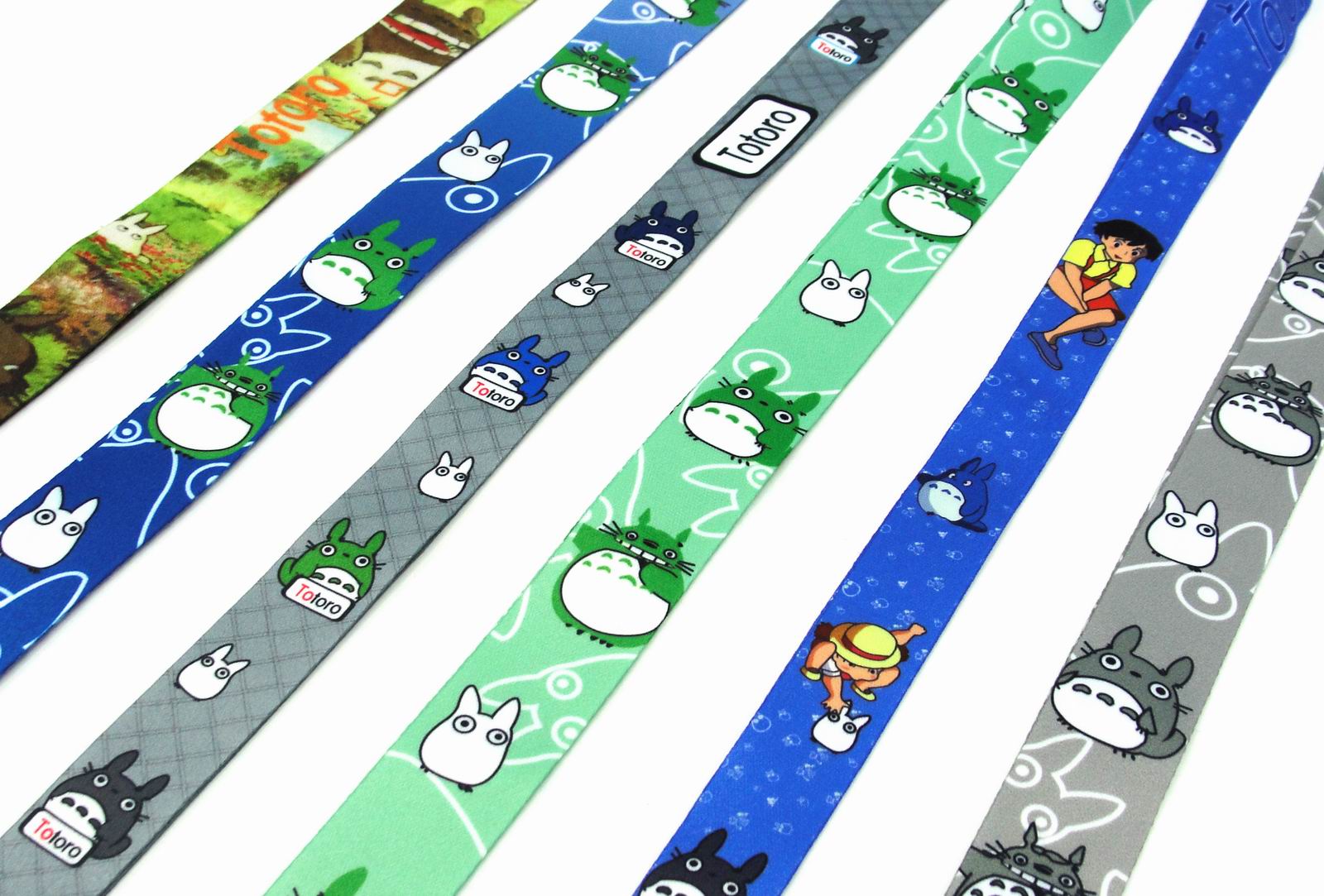 

Wholesale Cell Phone Straps & Charms 20pcs Anime Tonari no Totoro Cartoon Mobile lanyard Key Chain ID card hang rope Sling Neck Badge Pendant Gifts
