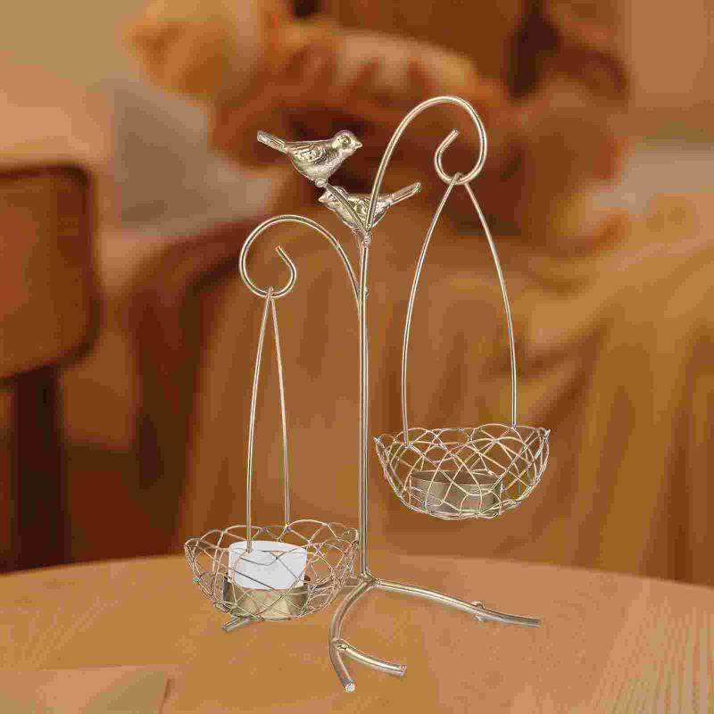 

Candle Holders 1Pc Romantic Holder Adornment Creative Stand Desktop Decoration