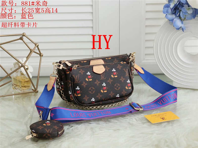 

Lv LOUIS BAG VITTON Dauphine Luxury Handbags Messenger Bag Women Tote Genuine Leather Shoulder Bags Crossbody 8G1J, Red;black