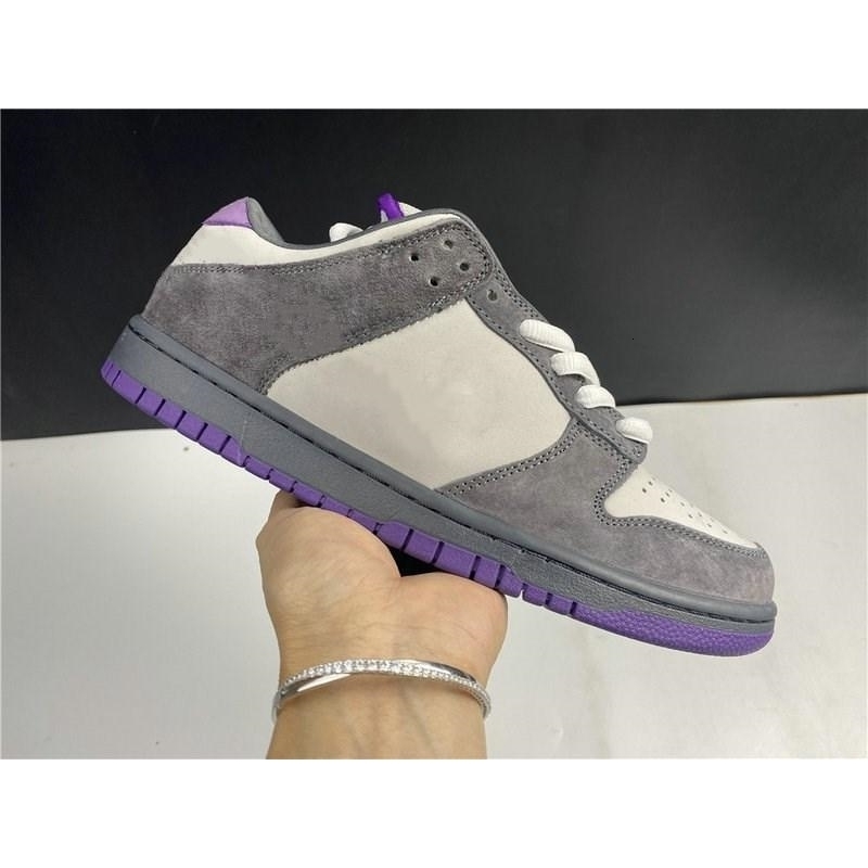 

SB Low Pigeon Skateboard Shoes Purple Wolf Grey Trainers Dunk Mens Sports Sneakers, Black