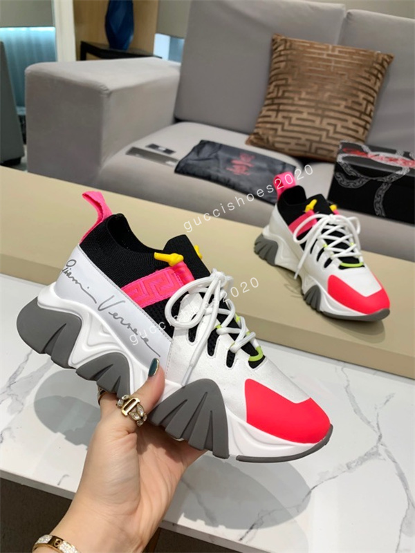 

Luxury Designer Oblique Shoes Men Women High Top Printed Genuine Leather Sneakers Low-top Lace Up Runner Trainers Stylist Shoe size35-46, 04