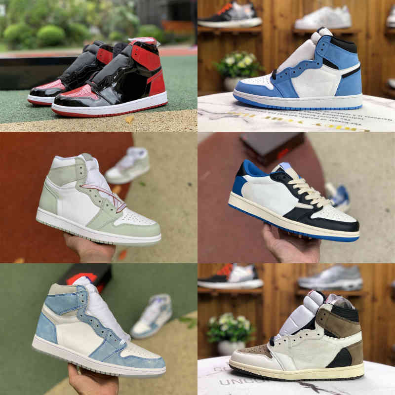 

Jumpman Men Women 1 1s High Basketball Shoes Obsidian Union TWIST Turbo Green Light Bone Gym Red Homage To Home Black Toe Japan Tokyo Trainers Sneakers, Coupon please do not buy