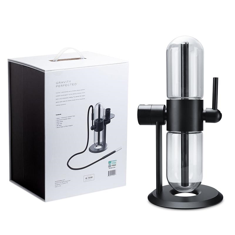 

Gravity Hookah Bongs Pipe Portable E Cigarette Kit Personal Vaporizer Rotatable Glass Bong Smoking for Wax Herb Concentrate Vapers Grinder Fast delivery, Multi