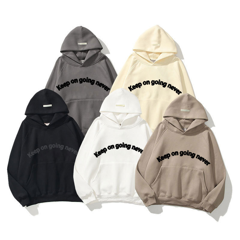 

Warm Hooded black white Hoodies Mens Womens Fashion Streetwear Pullover Sweatshirts Loose Hoodies Lovers Tops Clothing