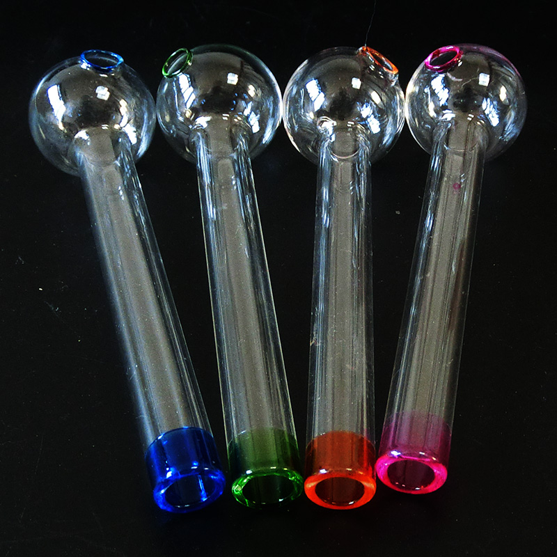 

Handcraft Pyrex Glass Oil-Burner Pipe Mini Smoking Hand Pipes Thick Oil Colorful Hand-made Smoking Tools