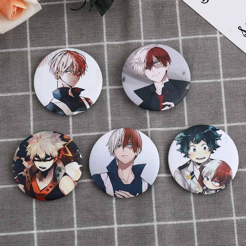 

Pins, Brooches 2021 My Hero Academia Arrival Japan Anime Badge Bag Pendant School Cosplay Props Backpack Clothes Drop