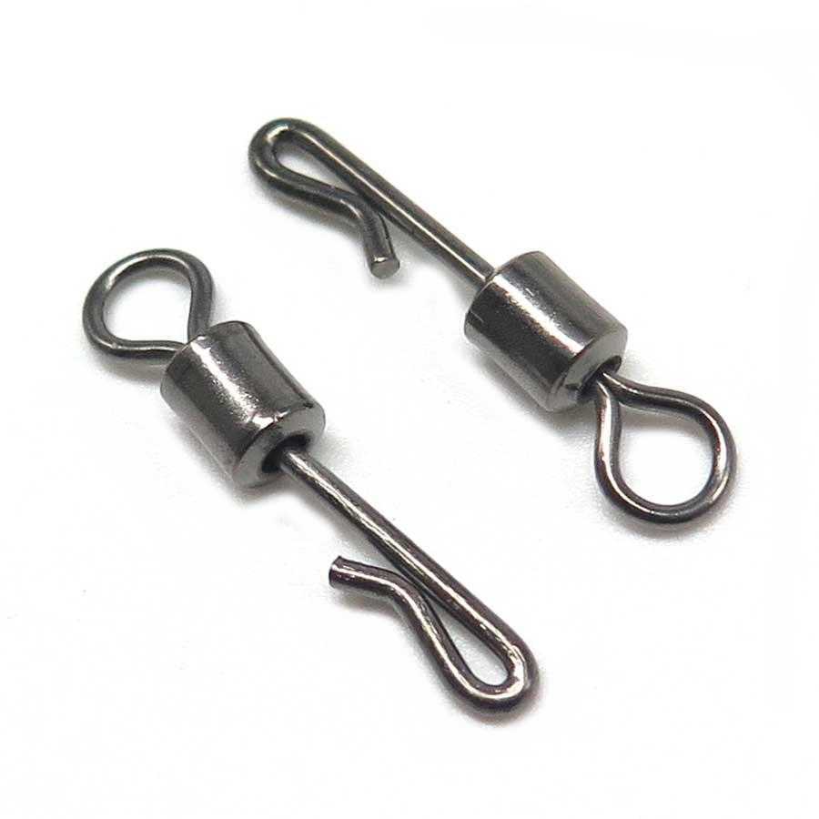 

50pcs Quick change swivels rolling swivel Fishing accessories fishing Swivels fishing tackle
