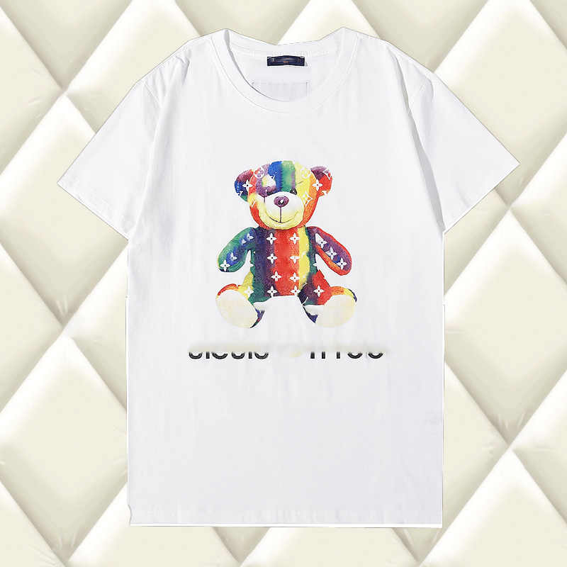

2021 Summer fashion Mens Womens Designers T Shirts For Men s Palms Tops Luxurys Letter Embroidery Tshirts Clothing Short Angels Sleeved Tshirt Tees