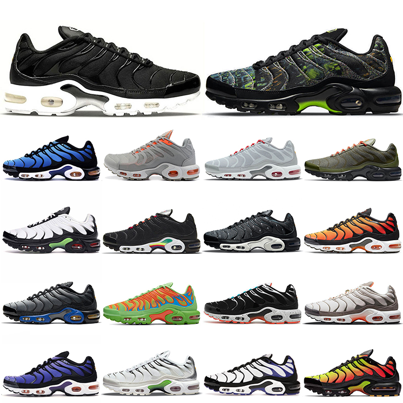 

2022 tn plus men women terrascape running shoes Triple Black Corduroy White Off Wolf Grey Aqua Silver Hyper Blue Atlanta Crater mens trainers sneakers sports, #b10 persian violet white 40-46