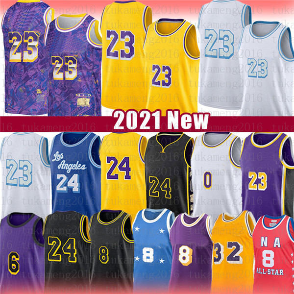 

Mens Youth Kids Los 23 Angeles 24 8 Basketball Jersey Anthony 3 Davis Kyle 0 Kuzma 32 34 Alex 4 Black Caruso Mamba Jerseys Black 2021 new, Blue;black
