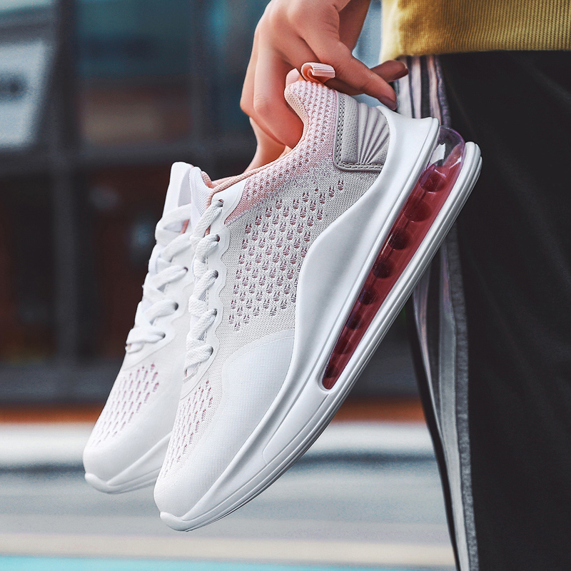 

Fashion Summer Womens Men Running Shoes Top Quality Student Outdoor Sports Sneakers White Black Red Pink Size 36-46 Code 56-0581, Grey