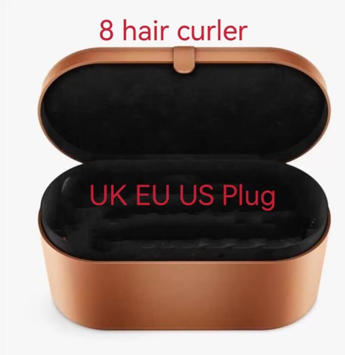 

8 Heads Multi-function Hair Styling curler Device Hair Dryer AGM Automatic Curling Iron Gift Box For Rough and Normal HairCurling Irons color