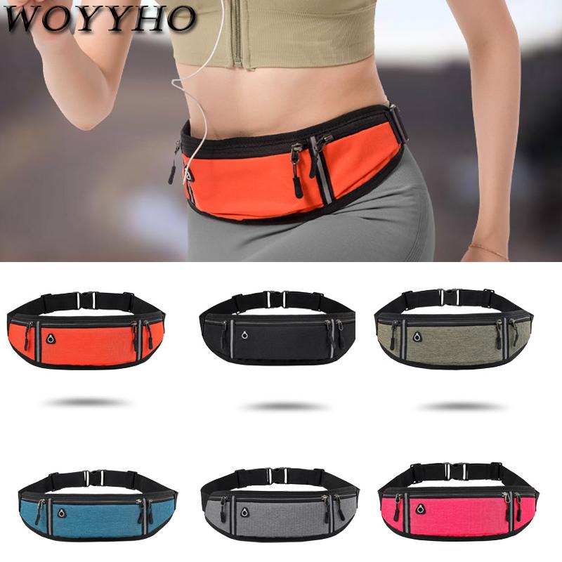 

Outdoor Bags Waterproof Running Waist Bag,Men Women Sports Belt Pouch Mobile Phone Case,Gym Fitness Jogging Pack, 1pc randomcolor
