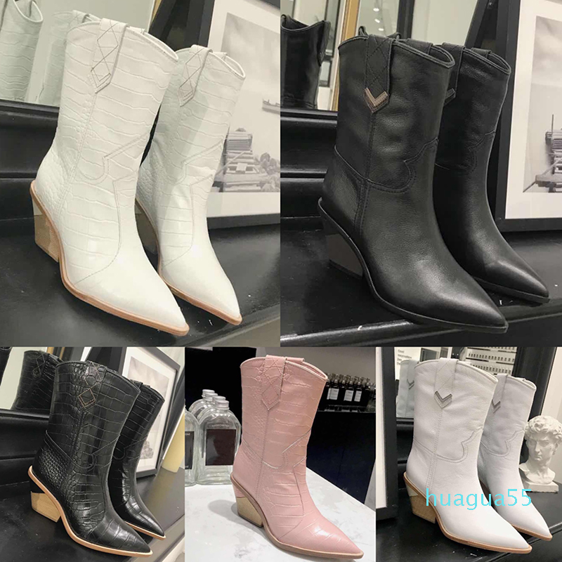 

Womens Winter Martin Boots Lizard Calfskin Leather Layered Leather Heel Sexy Ladies Motocycle Martens Cowboy Ankle Booties, Black1