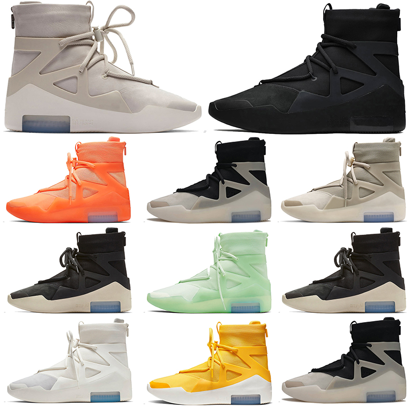 

Fashion Nlke Fear of God 1 Women Mens Basketball Shoes Luxurys Designers Sail Triple Black White String The Question Oatmeal Off Sports Trainers Sneakers, B8 36-46 frosted spruce