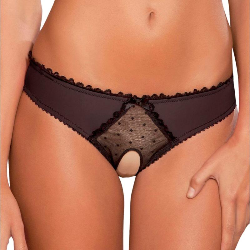 

Women' Panties Women Transparent Lace G-string Sexy Temptation Brief Open Crotch Underwear T String Thong Knick Underpant Erotic #W5, Rd