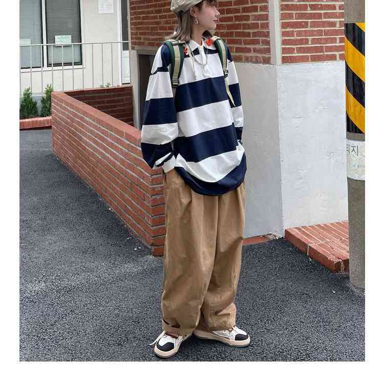 

women's hoodies & sweatshirts avocado green polo shirt long sleeve letter print sweater harajuku fashion blue clothes couple r, Black