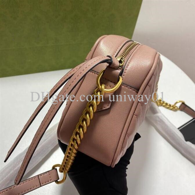 

Genuine Leather Women Bag woman handbag original box cross body shoulder messenger wholesale High quality designer serial number discount, Black