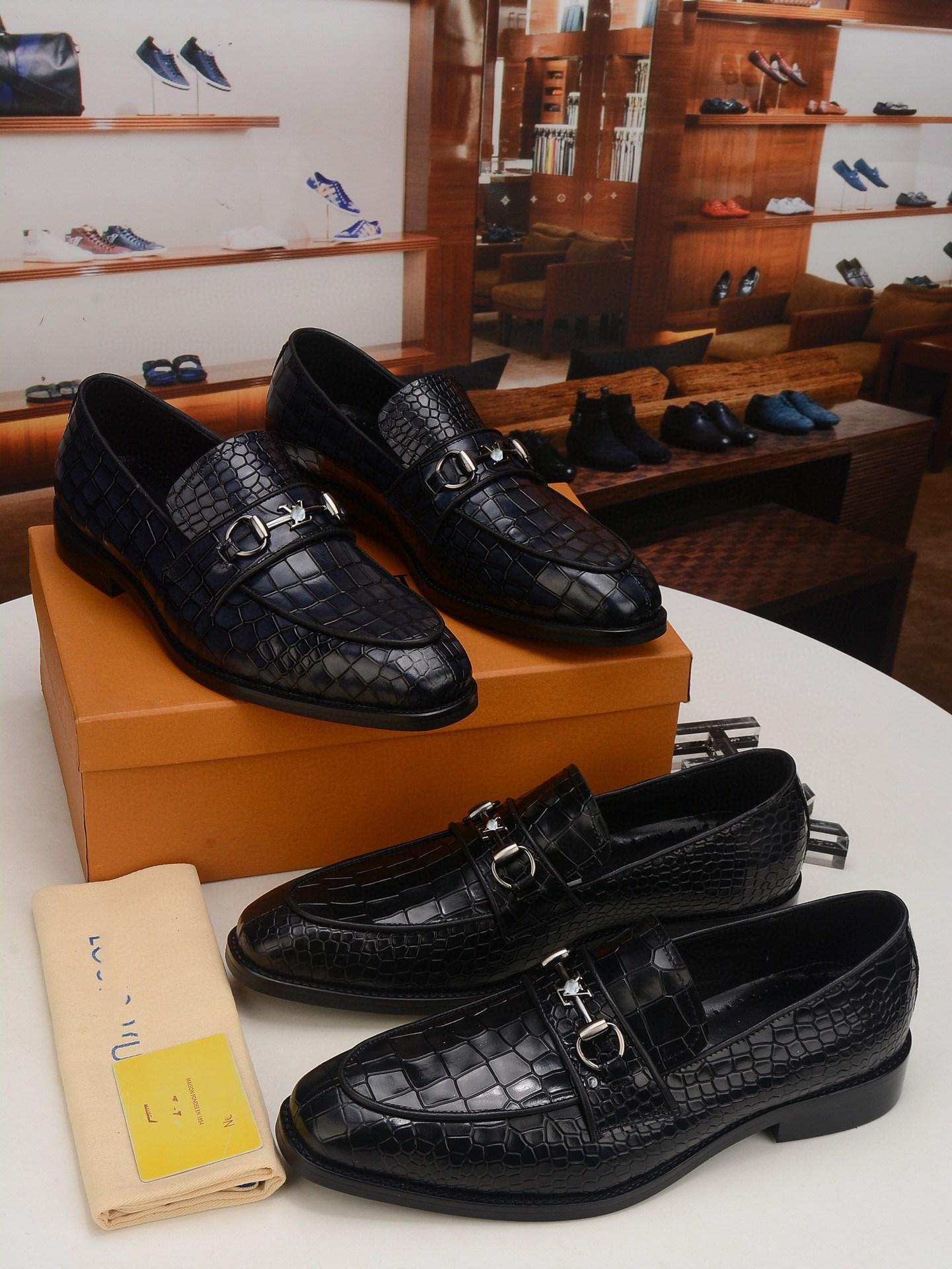 

Q1 Designer Mens Leather Shoes Casual New 2022 Genuine Leather Shoes Men Oxford Fashion Lace Up Luxury Dress Shoes Outdoor Work Shoe Sapato 11, #01
