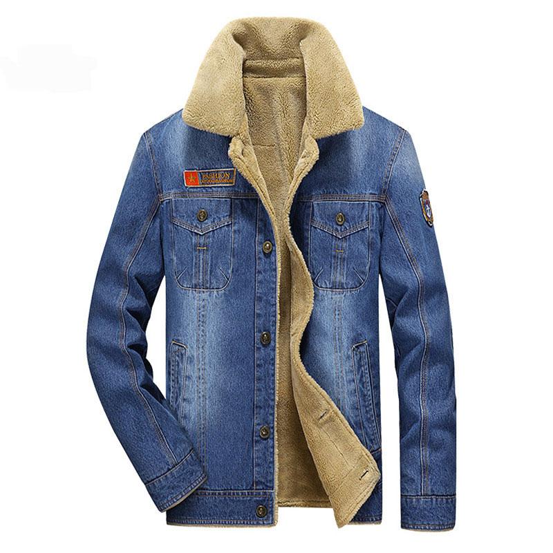 

Men's Vests 2021 Winter Men Fashion Denim Jacket Mens Casual Slim Fit Jackets Male M-6XL, Blue thin