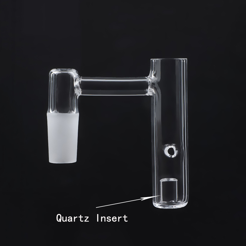

High Quality Products Smoke Quartz Finger Banger Nails With Removable Clear Pillar Suitfor Glass Water Bongs