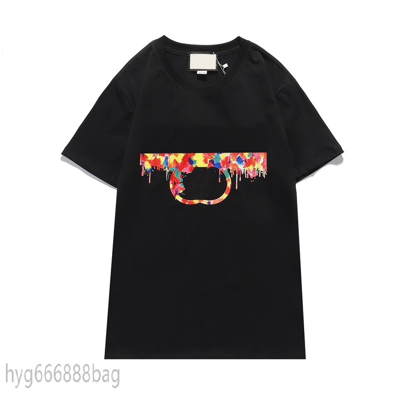 

2021ss Designer Leisure T Shirts Mens Designers Tee Fashion Brand Men Short Sleeve Shirt tops S-3XL zqm, White;black