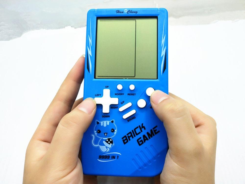 Portable Game Players Retro Classic Childhood Tetris Handheld LCD Electronic Games Toys Riddle Educational-image-697777604