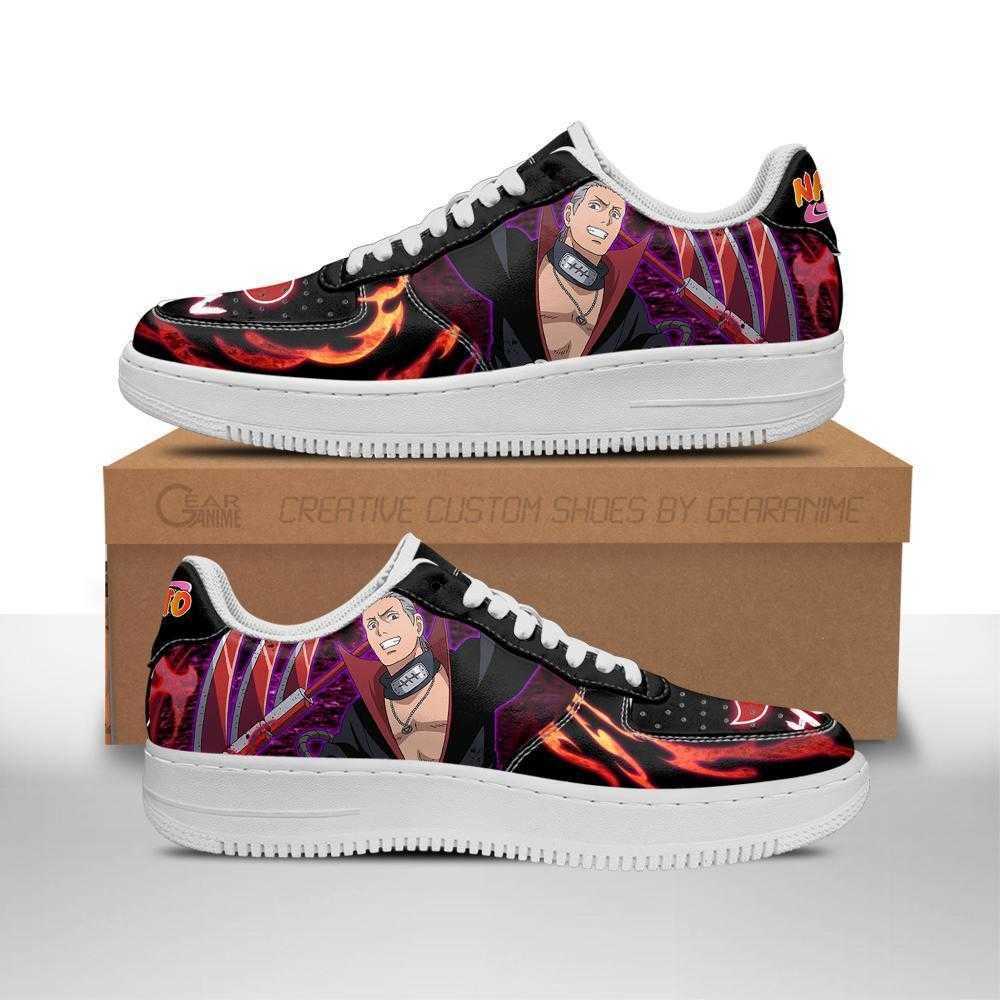 

DIY Anime Fan Sneakers Shoes Boots Akatsuki Hidan Custom Naruto Leather Mens Trainers Breathable mesh Athletic Road Running Gymnastics Shoes