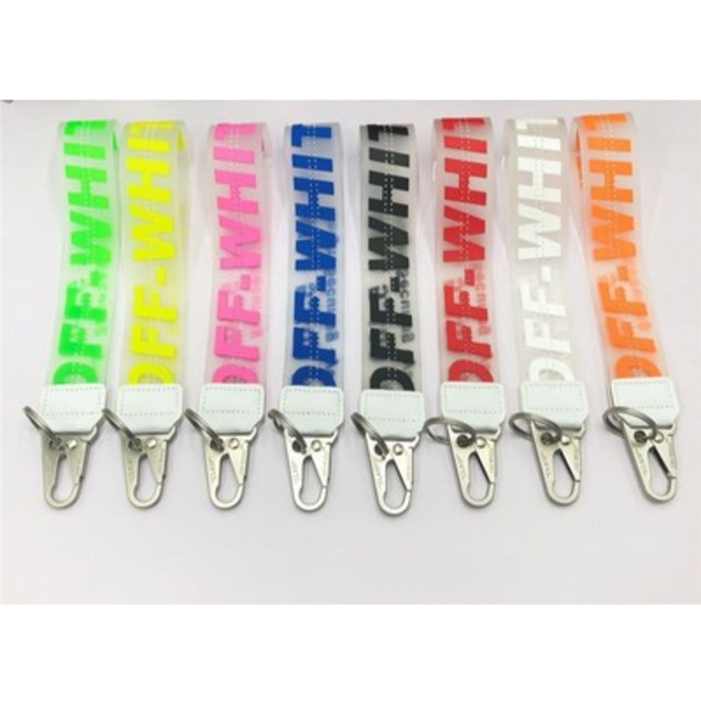 

Customized Off Key Ring White Transparent Pvc Jelly Letter Jeans Pendant, Silver
