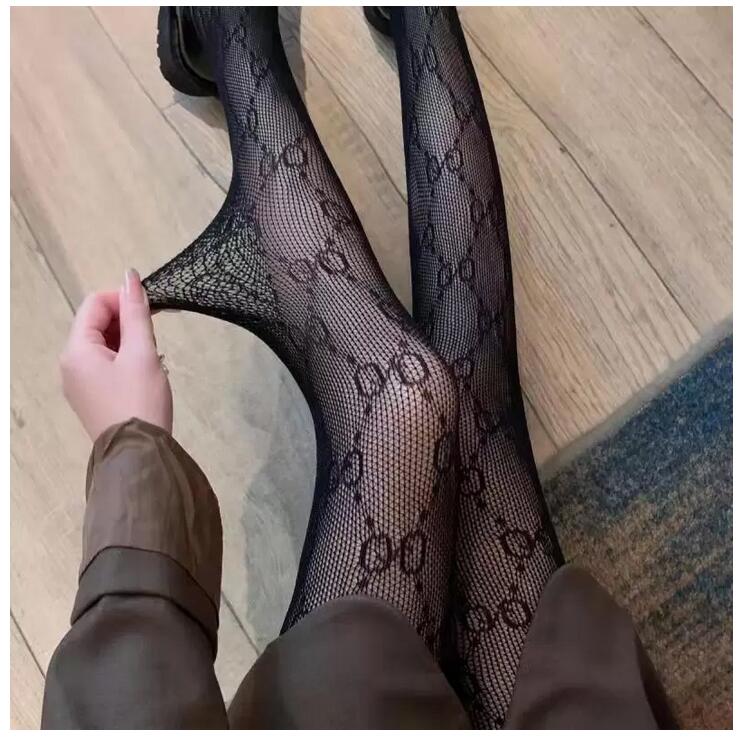 

Fashion designer pantyhose classic letter mesh silk socks women sexy underwear ball Leggings Socks, Free size