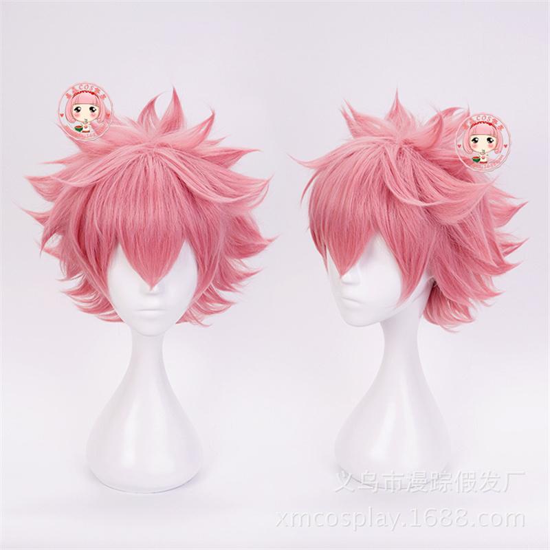 

Other Event & Party Supplies Durable Wig My Hero Academia Boku No Cosplay Accessories Heat Resistant Synthetic Pink Short With Headwear Cap
