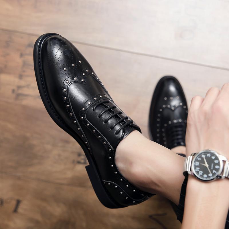 

Dress Shoes Italian Leather Casual Fashion For Men Summer Piergitar Men's Moccasins Skin Man Black Formal